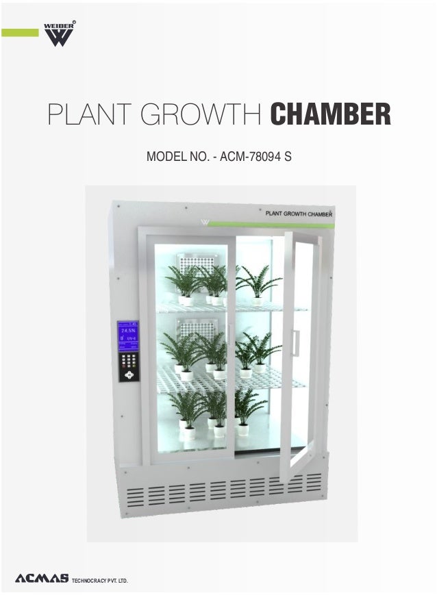 Plant growth chamber