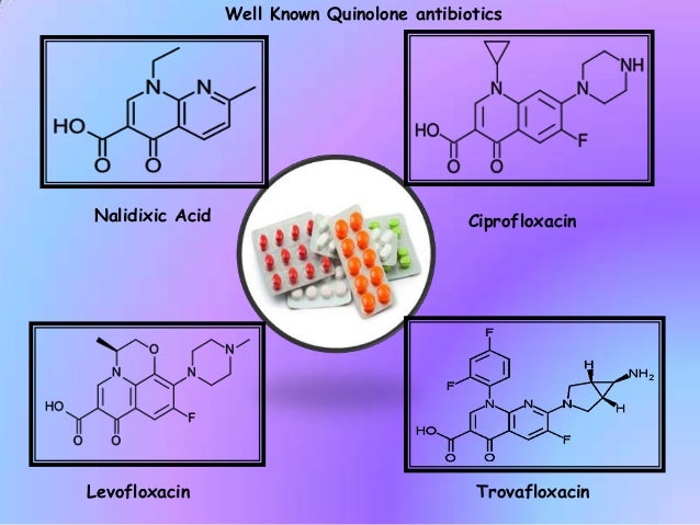 Chloroquine use and fluoroquinolone resistance dissertation