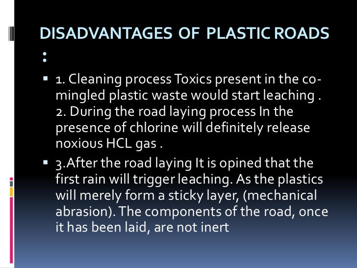 essay on disadvantages of plastics Read this essay on the disadvantages and advantages of plastic bags's regulation come browse our large digital warehouse of free sample essays get the knowledge you need in order to pass your classes and more. essay on disadvantages of plastics Read this essay on the disadvantages and advantages of plastic bags's regulation come browse our large digital warehouse of free sample essays get the knowledge you need in order to pass your classes and more.