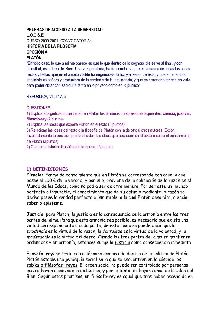 EXAMEN DE SELECTIVIDAD FILOSOFIA RESUELTOS examen de selectividad filosofia resueltos:
