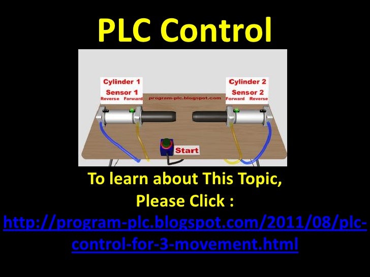 Plc Control Plc Programmable Logic Controller
