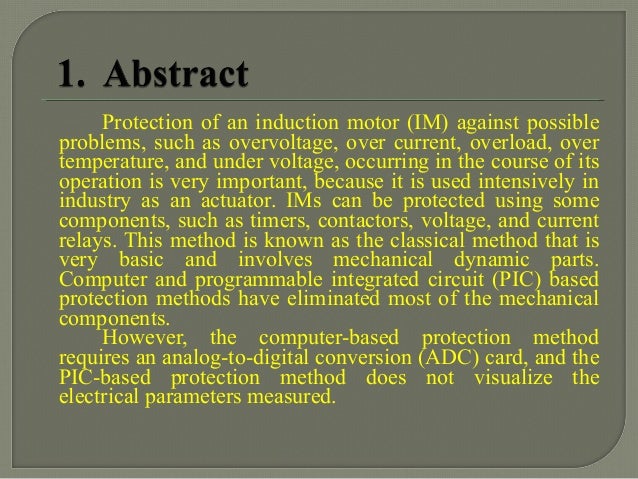 PLC and Sensors Based Protection and Fault Detection of Induction Mot⦠| Programmable Logic Controller Based Fault Detection and Protection of Induction Motor