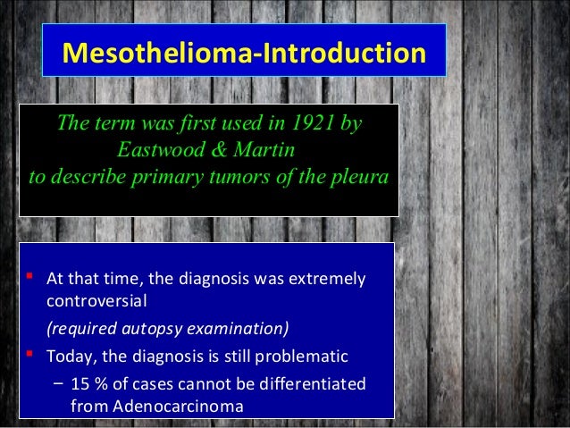 Mesothelioma Incidence