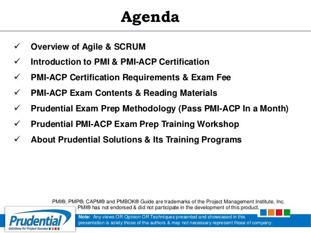 PMI-ACP Prüfungsmaterialien