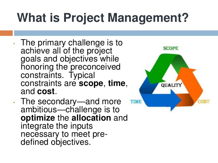 is project is project
