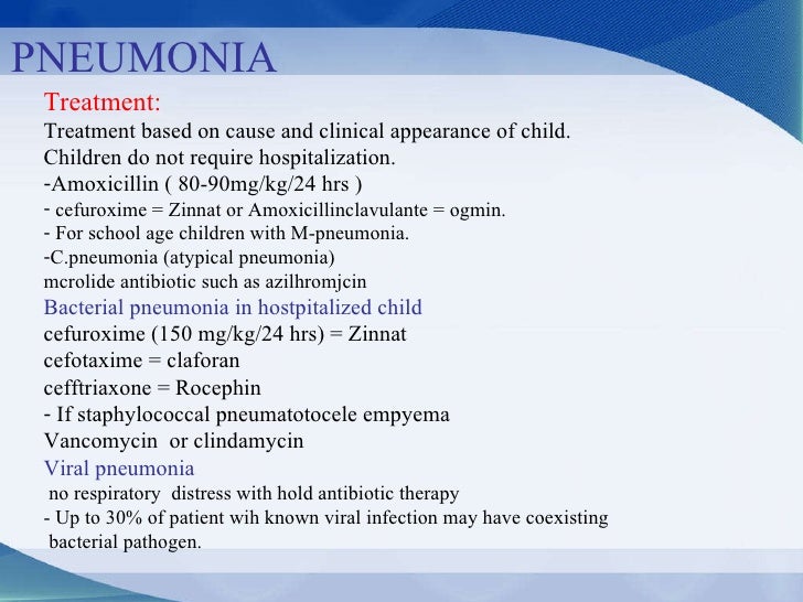 Pneumonia Pneumonia