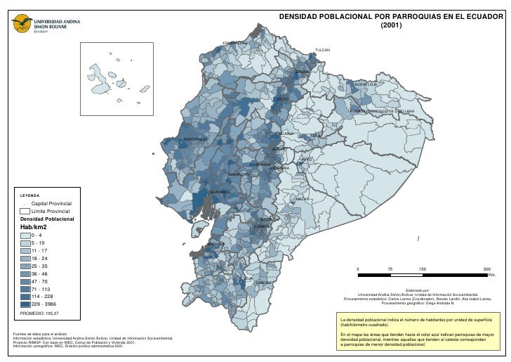 Mapas de población