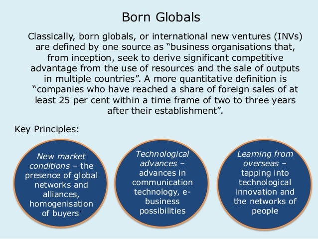 Born Global Definition | po b lecture 8 global business models students Born Global Definition | po b lecture 8 global business models students