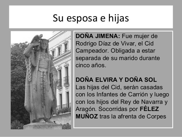 Nombre De Las Hijas Del Cid