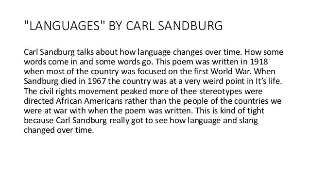 an analysis of the poem jaws by carl sandburg an analysis of the poem jaws by carl sandburg