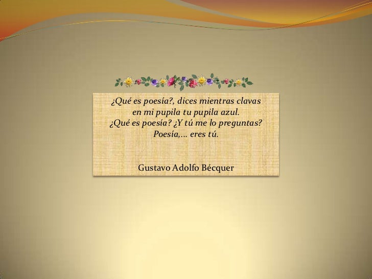 Poesía