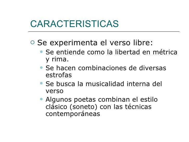 Poesia contemporanea Poesia contemporanea