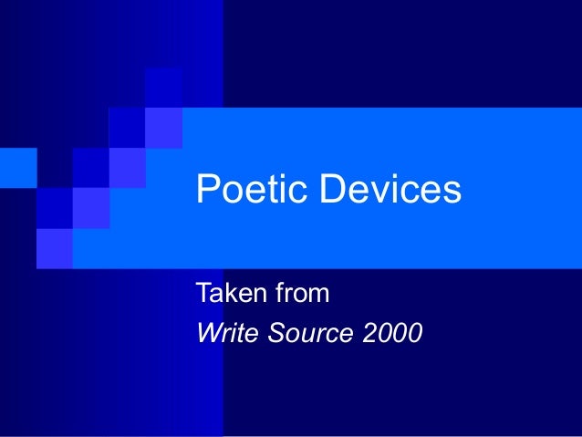 poetic devices essay poetic devices essay