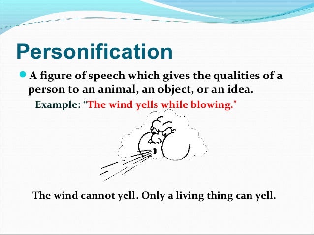 Personification Essay Examples