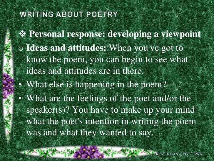 the pattern of stresses and pauses in a poem.