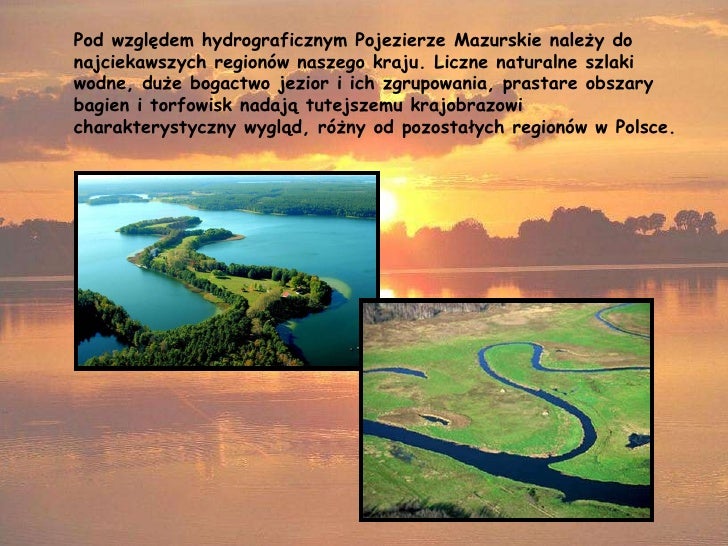 Krajobraz Pojezierza Mazurskiego Klasa 5 ćwiczenia Pojezierze Mazurskie