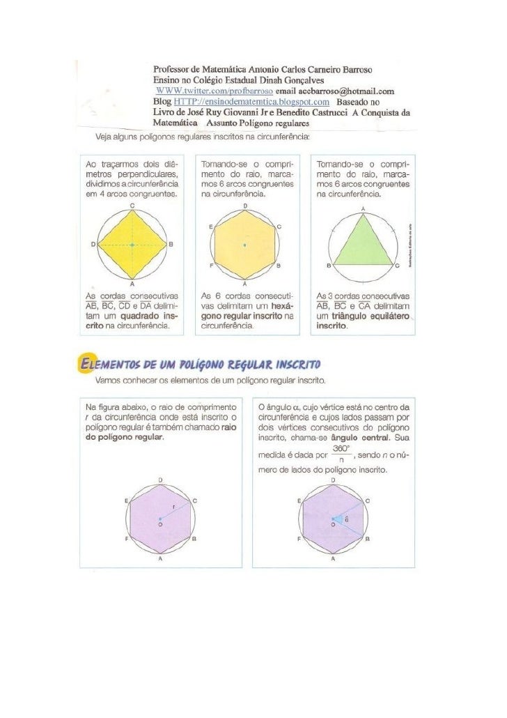 Polígonos regulares