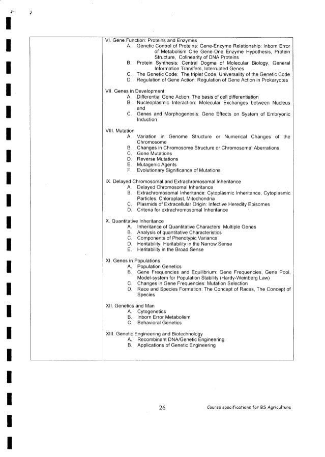 Policies And Standards For Bachelor Of Science In Policies And Standards For Bachelor Of Science In