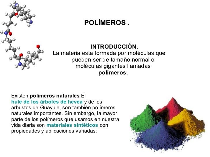 Polimeros Polimeros