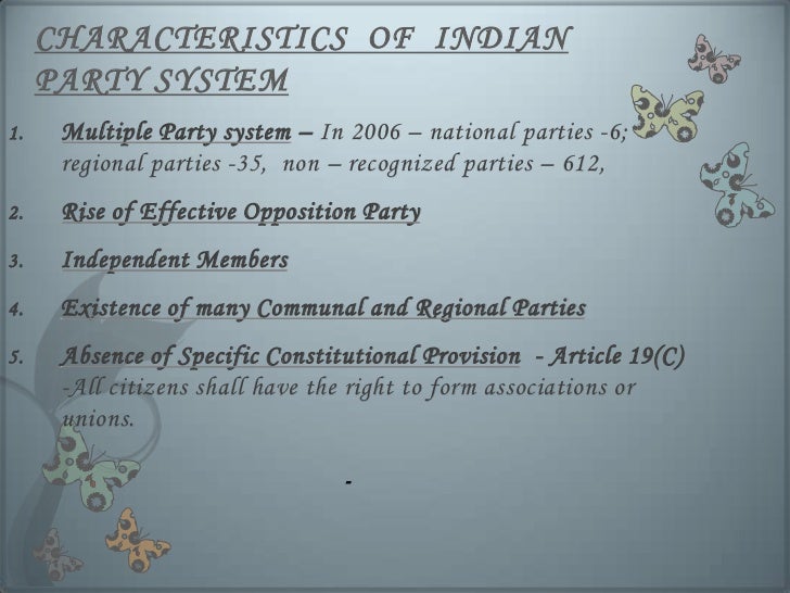 Essay on political parties