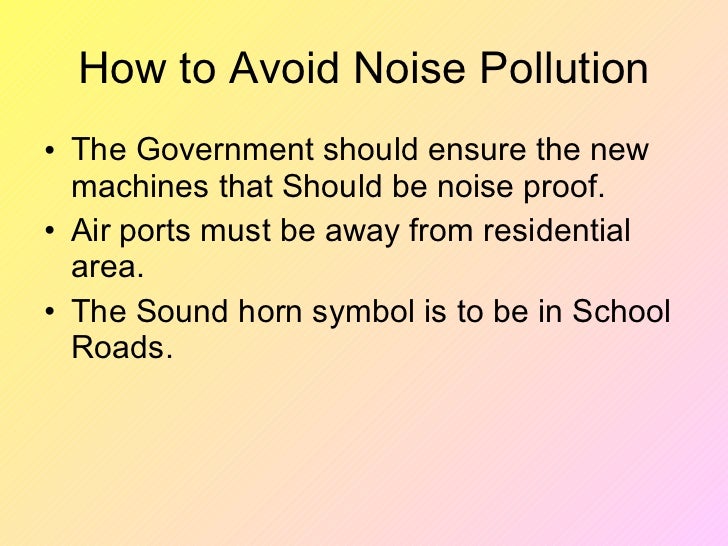 Noise pollution essay pdf file