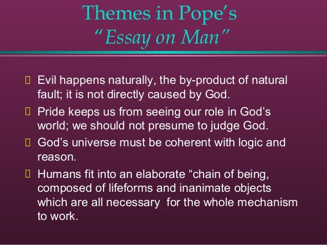 Essay Of Man