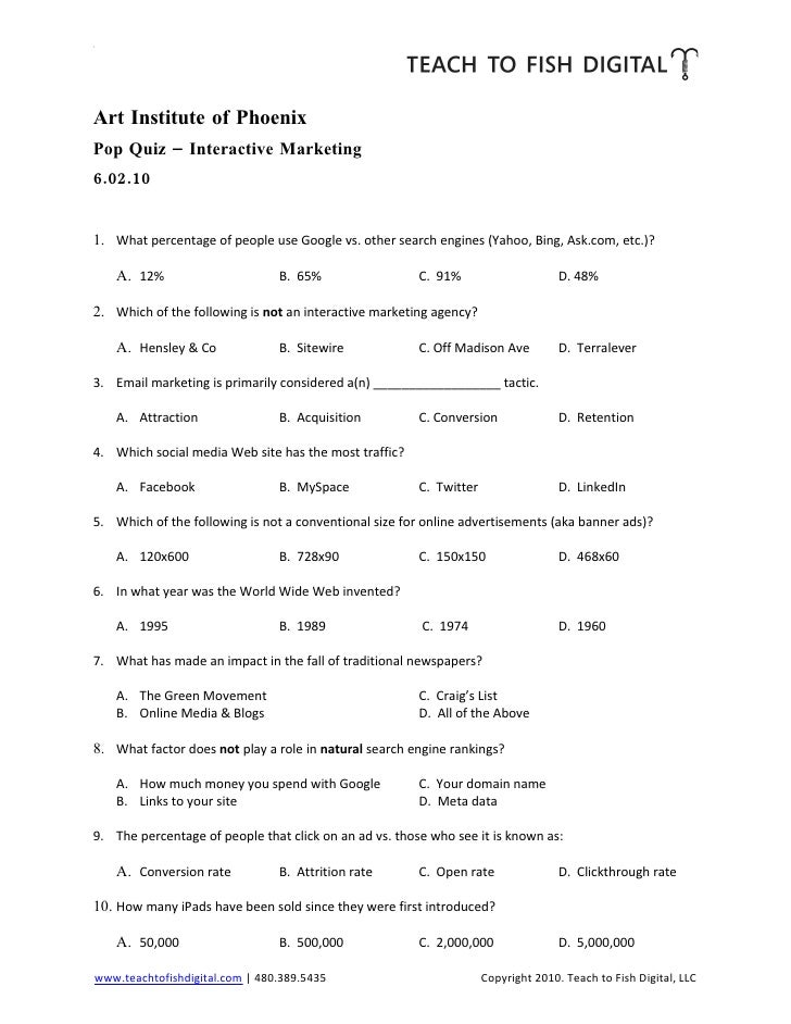 Kuasai Dunia Digital Marketing: Uji Kemampuanmu dengan Kuis Ini!