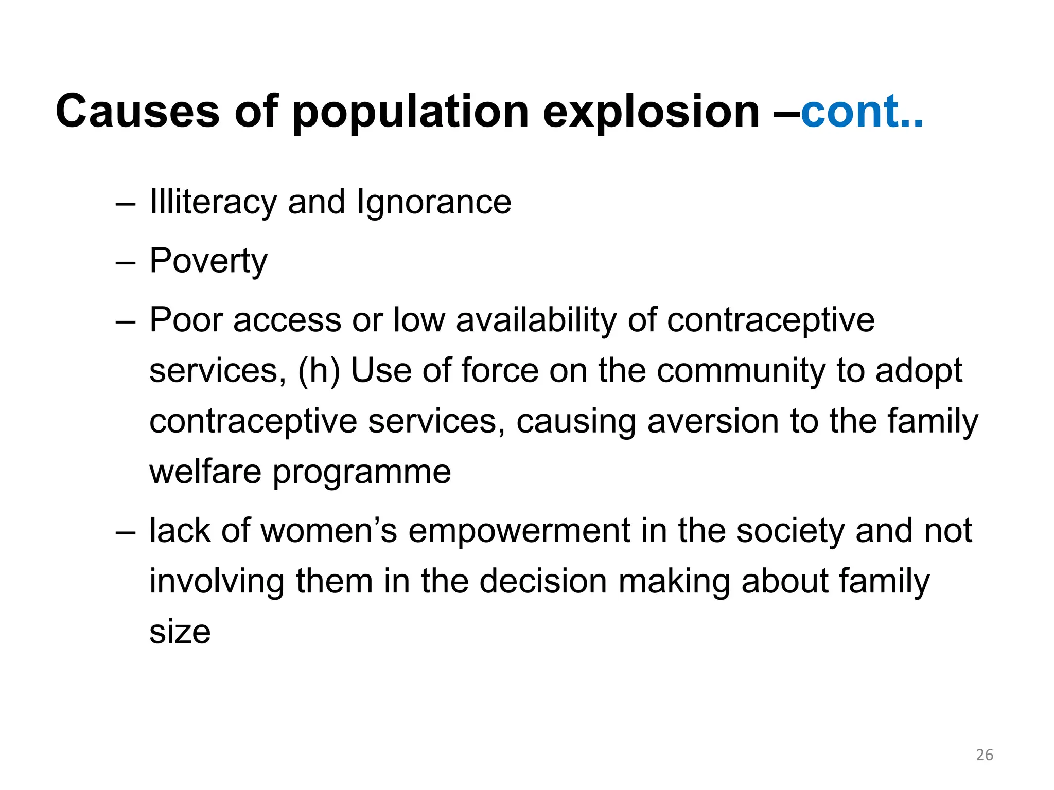 POPULATION DYANAMICS POPULATION EXPLOSION DECLINING SEX RATIO PPTX