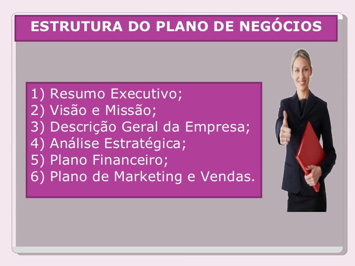 Plano de negocios financeiro