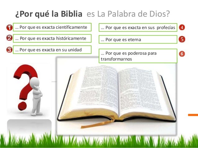 Porque Creemos Que La Biblia Es La Palabra De Dios