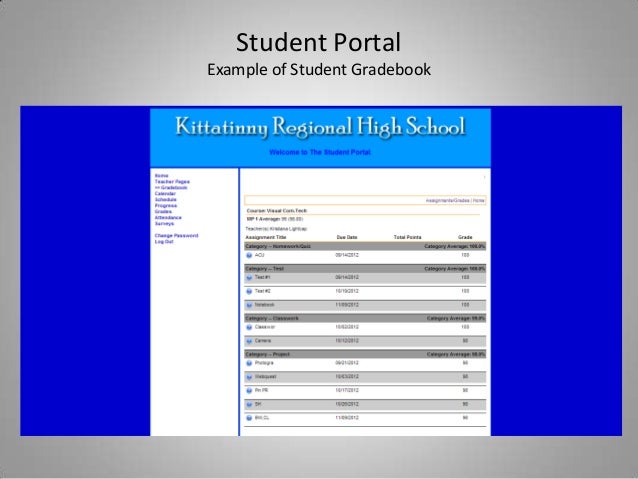 Student Portal Example student-portal-example