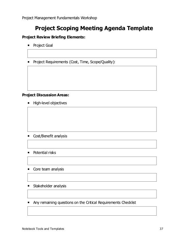 Follow these steps to <strong>conduct an effective project kickoff</strong> ... Project team meeting agenda template