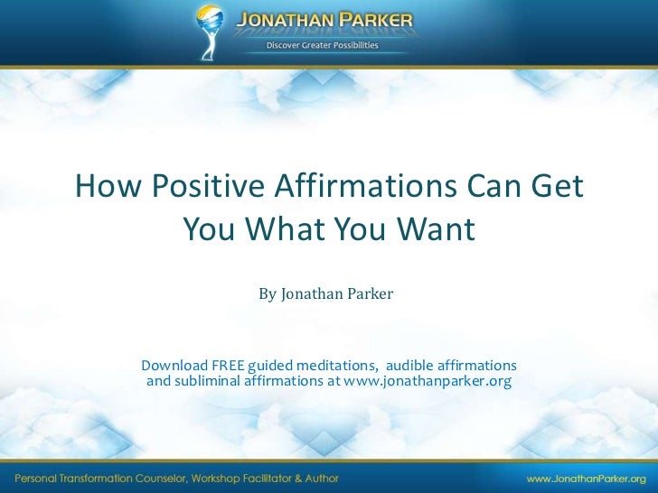 Using Positive Affirmations To Reprogram The Subconscious Mind
