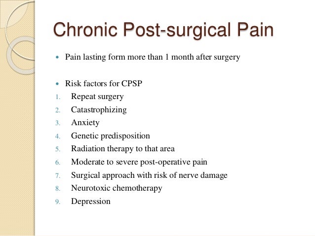 gabapentin post op pain