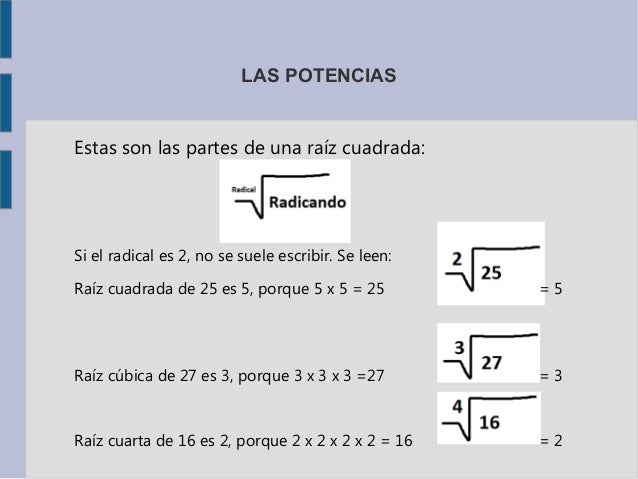 Cual Es La Raiz Cuadrada De 225