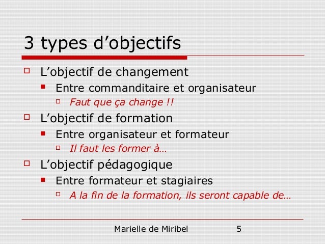 comment devenir objectif