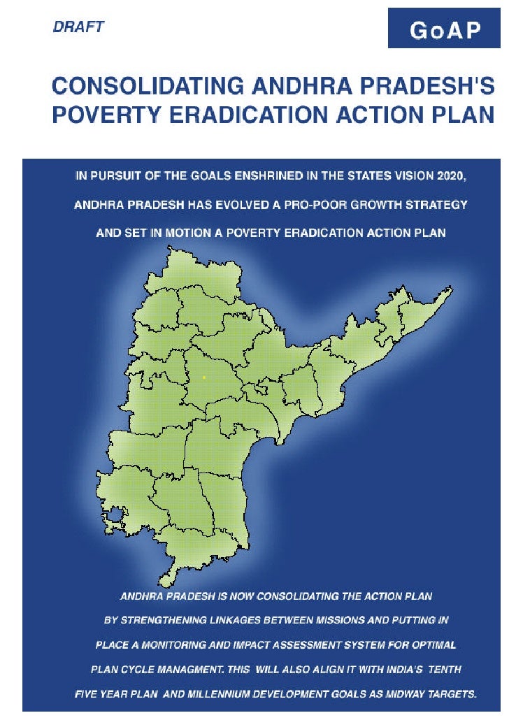 Poverty Eradication Action Plan Andhra Pradesh 2003 draft 