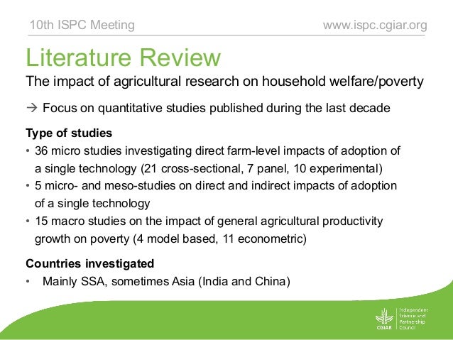Poverty Literature Review