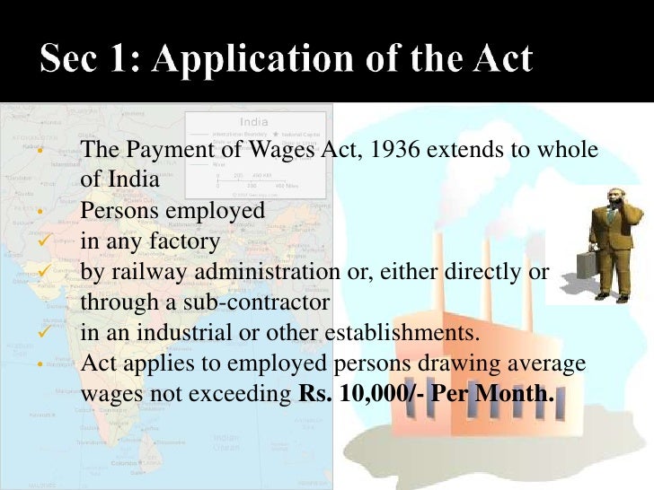 Payment of Wages Act 1936