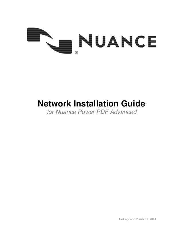 Nuance power pdf pro user guide