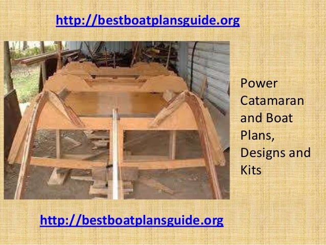 Power Catamaran Boat Plans