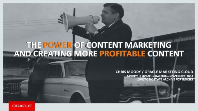 The Power of Content Marketing - Chris Moody at Internet Summit