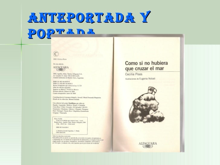 Power partes del libro