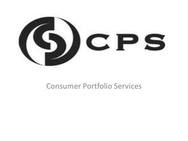 consumer portfolio services resume consumer portfolio service