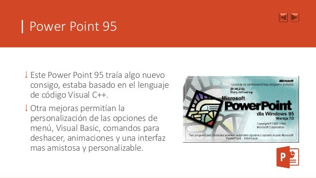 Resultado de imagen para imagenes de power point 95