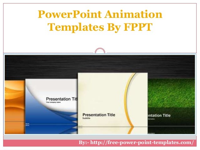 power point animation templates by fppt templates com