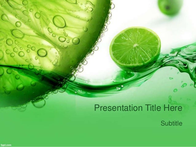 ... PowerPoint Template for Healthy Lifestyle PowerPoint Presentation