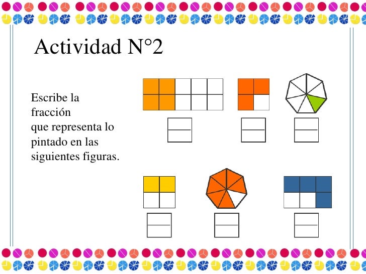 Resultado de imagen para actividad de fraccionarios