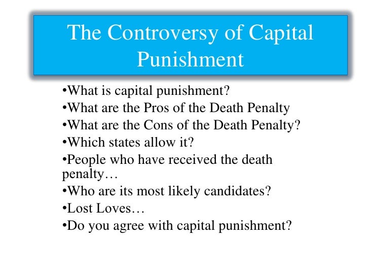 Free Essays on Death Penalty Pros And Cons - Brainia com