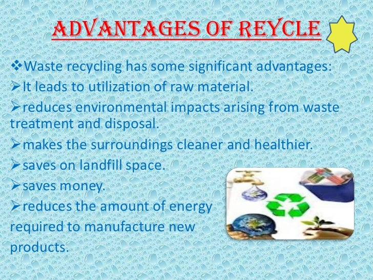 Benefits Of Recycling wmfasr